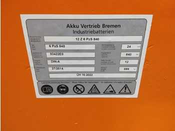 Акумулатор за Подемно-транспортна техника AVB 24V 840Ah: снимка 2