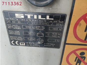 Електрокар STILL RX60-30: снимка 2