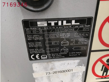 Електрокар STILL RX60-35: снимка 3