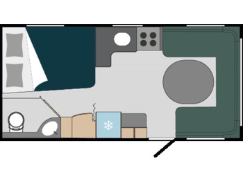 Каравана Polar 520 FW Original Modellwechsel-Aktion: снимка 2