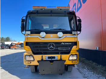 Самосвал камион Mercedes-Benz Actros 1841 4x4 SNOW PLOW EQUIPMENT / UNDERBODY SCRAPER / BOX L=4495 mm: снимка 3