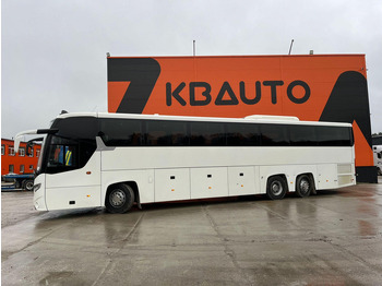 Междуградски автобус Scania K 450 6x2*4 Interlink 55 SEATS / AC / AUXILIARY HEATING / WHEELCHAIR LIFT / WC: снимка 4
