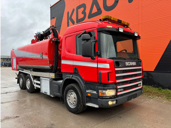 Каналопочистваща машина Scania P 124 6x2*4 KORP&SON / TANK 8000 l / VACUUM Wittig RFW260 / PRESSURE Uraca DK716 140 bar / 400 l/min: снимка 3 Каналопочистваща машина Scania P 124 6x2*4 KORP&SON / TANK 8000 l / VACUUM Wittig RFW260 / PRESSURE Uraca DK716 140 bar / 400 l/min: снимка 3