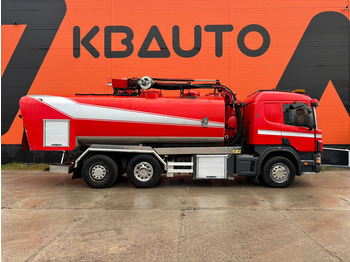 Каналопочистваща машина Scania P 124 6x2*4 KORP&SON / TANK 8000 l / VACUUM Wittig RFW260 / PRESSURE Uraca DK716 140 bar / 400 l/min: снимка 4 Каналопочистваща машина Scania P 124 6x2*4 KORP&SON / TANK 8000 l / VACUUM Wittig RFW260 / PRESSURE Uraca DK716 140 bar / 400 l/min: снимка 4