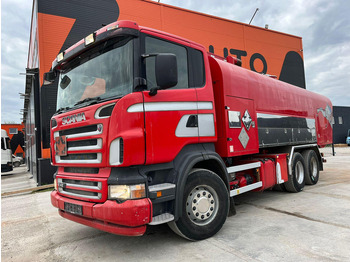 Камион цистерна За превоз на гориво Scania R 420 6x2 ADR / STAINLESS STEEL TANK 9500 l / FULL STEEL SUSPENSION: снимка 2