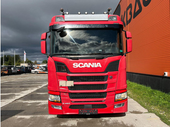 Бордови камион, Камион с кран Scania R 450 6x2*4 PK 26002 / PLATFORM L=6482 mm: снимка 3