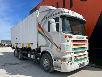 Камион фургон Scania R 480 6x2*4 RETARDER / BOX L=7468 mm: снимка 2