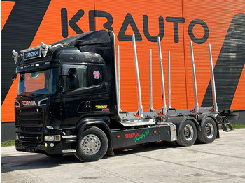 Камион за дърва SCANIA R 730