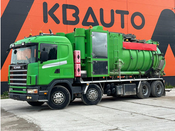Каналопочистваща машина SCANIA R124