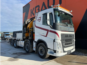 Бордови камион, Камион с кран Volvo FH 540 8x2*6 EFFER 685/6S + JIB + WINCH / PLATFORM 6072-7081 mm EXTENDABLE: снимка 4