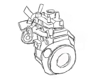 Двигател KUBOTA