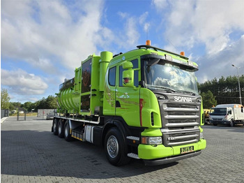 Комунална/ Специална техника Scania Disab Centurion P210/9 Suction-blowing vacuum load: снимка 2