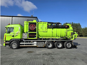 Комунална/ Специална техника Scania Disab Centurion P210/9 Suction-blowing vacuum load: снимка 4
