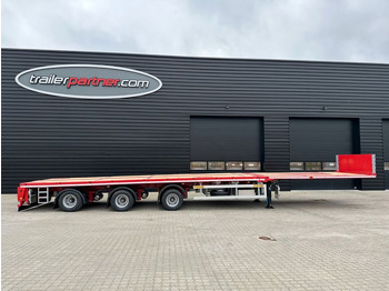 Бордово полуремарке/ Платформа FAYMONVILLE