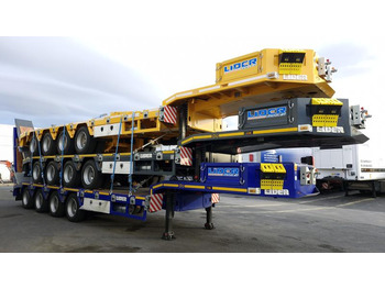 Нискорамна площадка полуремарке LIDER