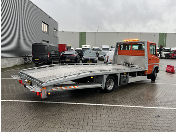 Автовоз камион Mercedes-Benz Vario 612 D / Car - Machine Transporter 570 cm / Winch / Ramps / NL Truck: снимка 2