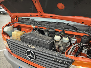 Автовоз камион Mercedes-Benz Vario 612 D / Car - Machine Transporter 570 cm / Winch / Ramps / NL Truck: снимка 3