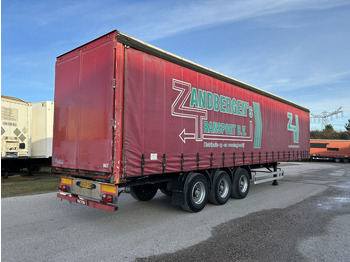 Брезентово полуремарке Pacton T3-001 / Curtainside Trailer / BPW Drum / APK TUV 03-26: снимка 2 Брезентово полуремарке Pacton T3-001 / Curtainside Trailer / BPW Drum / APK TUV 03-26: снимка 2