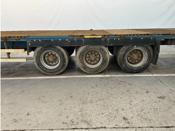 Бордово полуремарке/ Платформа Krone SD 27 FREINS TAMBOURS: снимка 2