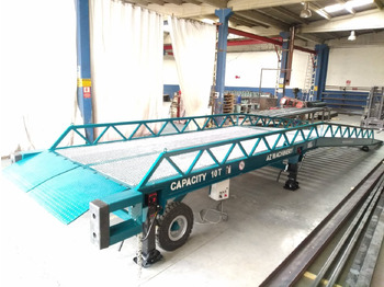 Нови Товарна рампа Loading Ramp with with electro hydraulic tilting bridge -  AZ RAMP - STAR- 8T-ZR-LLO-E: снимка 4