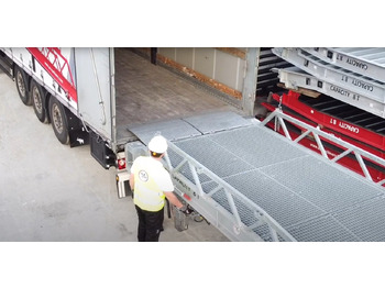 Нови Товарна рампа Loading Ramp with with hydraulic tilting bridge -  AZ RAMP - STAR- 12T FULL GALVA: снимка 4