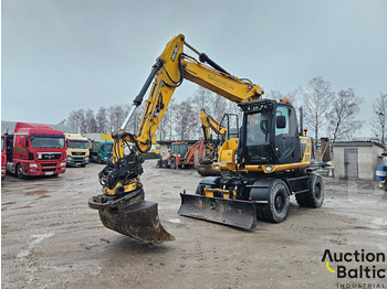 Колесен багер JCB JS145W