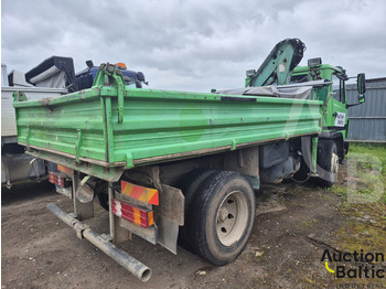 Самосвал камион, Камион с кран Mercedes-Benz 1117K: снимка 3