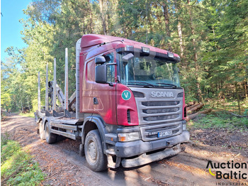 Камион за дърва SCANIA R 480