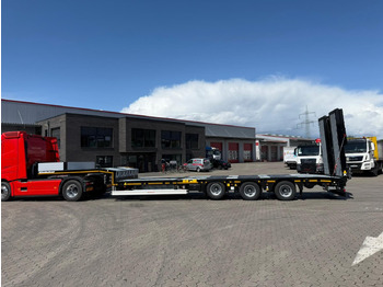 Нискорамна площадка полуремарке Kässbohrer SLS.HS Tieflader mit hydr. Schwanenhals: снимка 5