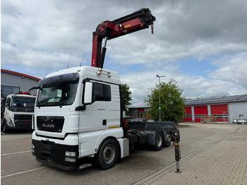 Камион с кран MAN TGX 26.440