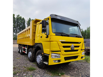Самосвал камион HOWO HOWO 8x4 371hp-Yellow: снимка 3