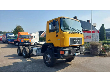 Шаси кабина MAN 26.372 MANUAL ZF GEARBOX STEEL SUSPENSION 6X4: снимка 3