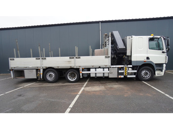 Камион с кран DAF CF 85.360 6x2 OPEN BOX WITH HMF 5300 CRANE: снимка 4