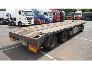 Бордово ремарке/ Платформа GS Meppel 3 AXLE FLATBED WITH TWISTLOCKS: снимка 4