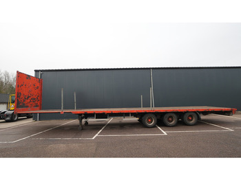 Бордово полуремарке/ Платформа LAG