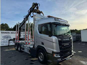 Камион за дърва SCANIA R 730