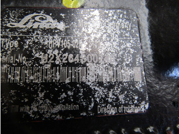 Скоростна кутия за Камион SCHMIDT SWINGO GEARBOX TYPE LINDE BPV105-02 / SERIAL NO H2X64S00740: снимка 2 Скоростна кутия за Камион SCHMIDT SWINGO GEARBOX TYPE LINDE BPV105-02 / SERIAL NO H2X64S00740: снимка 2