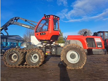 Харвестер Komatsu 931: снимка 5