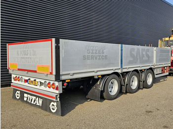 Бордово ремарке/ Платформа Fynkar K324T / 3 AXLE / TWIST-LOCKS / 2 X LIFT AXLE: снимка 3