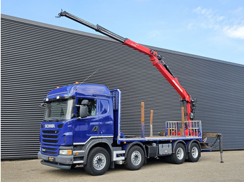Камион с кран SCANIA G 440