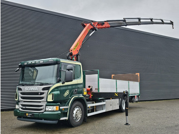 Камион с кран SCANIA P 320