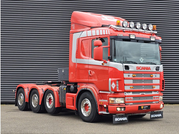Влекач Scania R 164.580 8x4-4 / 150T / MANUAL / RETARDER / BIG AXLE: снимка 4