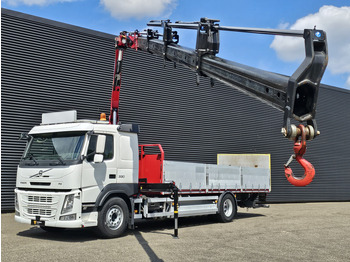 Бордови камион, Камион с кран Volvo FM 330 4x2 / EFFER 12.5 t/m CRANE / KRAN: снимка 3