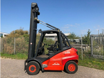 Дизелов мотокар Linde H40D / Hubhöhe: 7m /: снимка 3