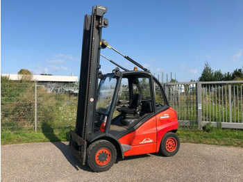 Дизелов мотокар Linde H40D / Hubhöhe: 7m /: снимка 4