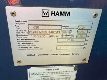 Компактор Hamm 320: снимка 4