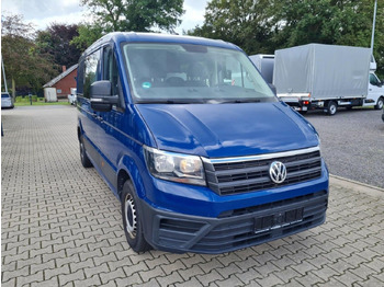 Товарен бус, Бус с двойна кабина Volkswagen Crafter 35 Kasten Plus Doka mixto NAVI AHK 6 Sit: снимка 2