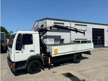 Бордови камион, Камион с кран MAN 8.163 L2000 Pritsche+Kran Hiab 035: снимка 2