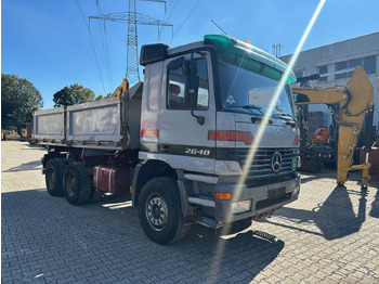 Самосвал камион Mercedes-Benz 2648 3-Seiten-Kipper Wechselsystem V8: снимка 3