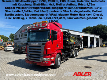 Мултилифт с кука камион SCANIA R 580